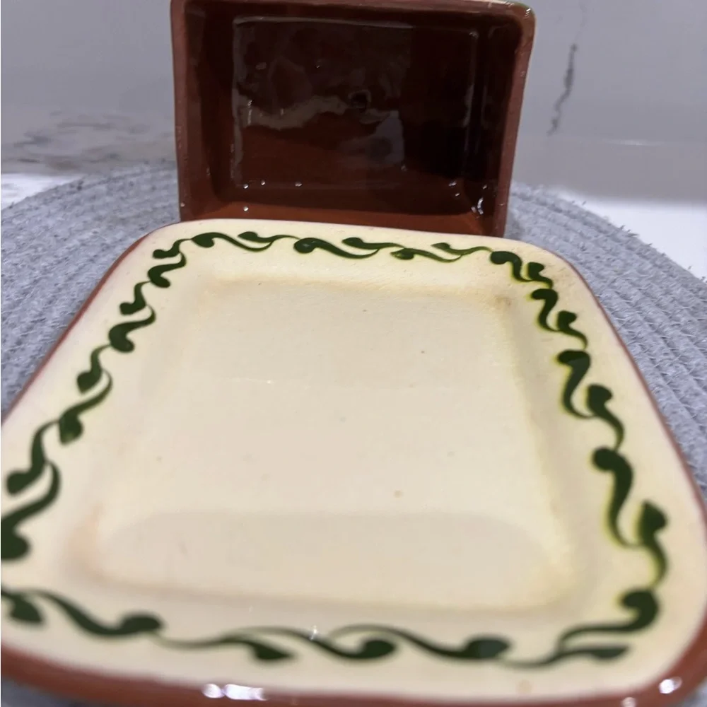 Vintage torquay motto ware cheese dish